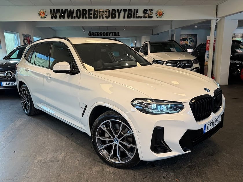 Bild 1 av BMW X3 xDrive30e Steptronic M Sport Drag Gps Skinn Moms SE UTR