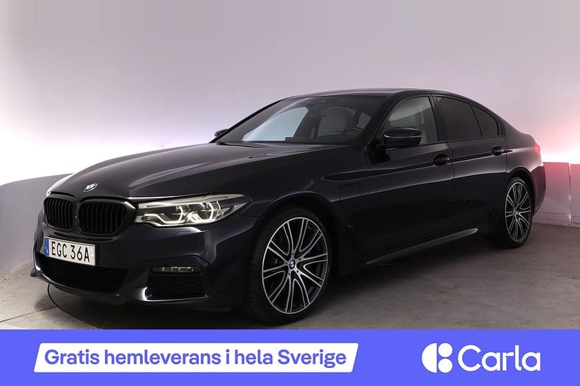 Bild 1 av BMW 530e xDrive iPerformance Sedan M-Sport Komfortstol Nappa Taklucka HK 360