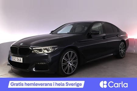 BMW 530e xDrive iPerformance Sedan M-Sport Komfortstol Nappa Taklucka HK 360