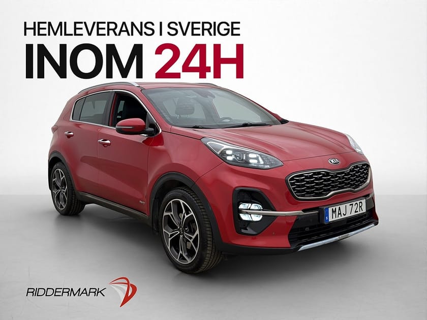Bild 1 av Kia Sportage AWD 177hk GT-Line JBL M&K-Värmare 360 Navi Drag