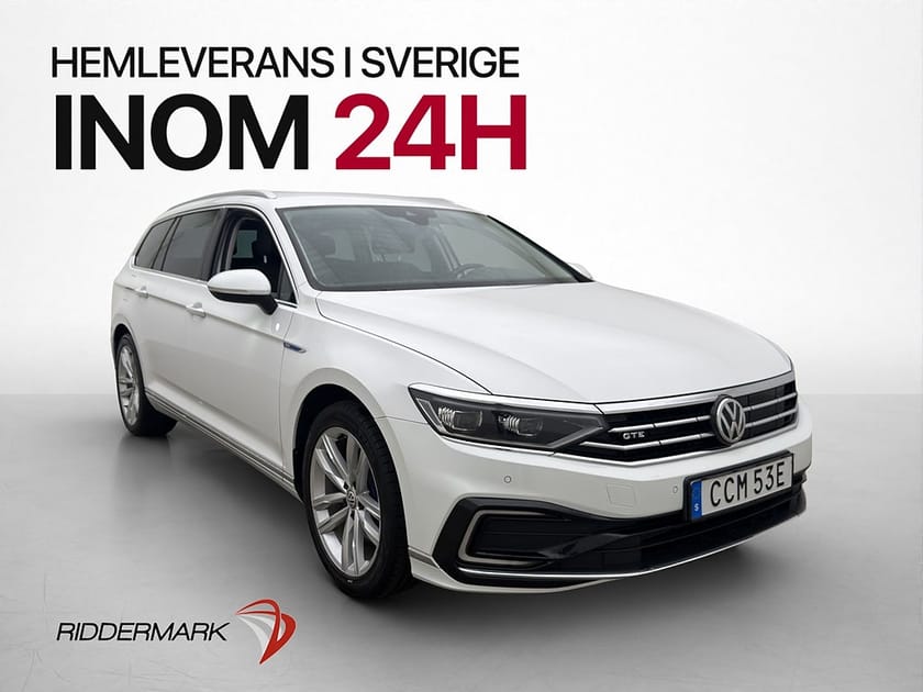 Bild 1 av Volkswagen Passat Sportscombi GTE 218hk Executive Business Cockpit Drag