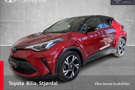 Toyota C-HR Hybrid 2.0 Lounge Tech Bitone & Alcantara/1 eier/184 hk/