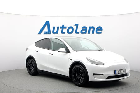 Tesla Model Y Long Range AWD Dragkrok,Pano,GPS,19" 514hk