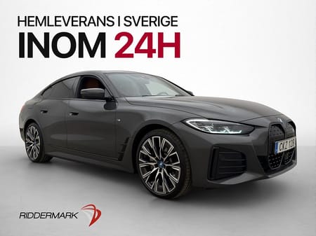 BMW i4 eDrive40 Gran Coupé 83.9 kWh 340hk M Sport H/K Kamera