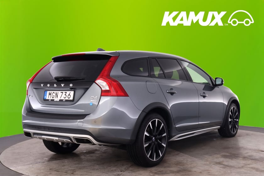 Bild 4 av Volvo V60 Cross Country D4 AWD Polestar 220hk Summum BE PRO B-Kam Drag Skinn BLIS Elstol Keyless