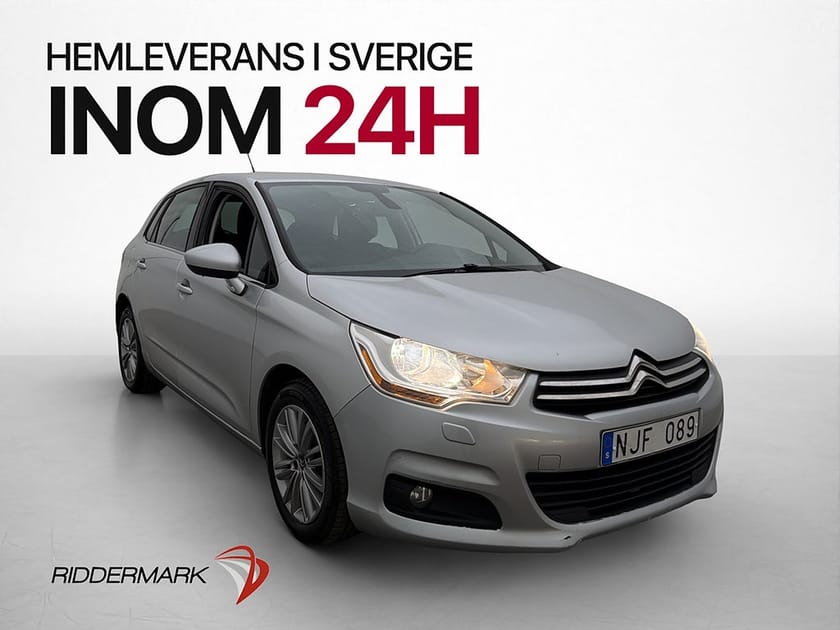 Bild 1 av Citroën C4 1.6 e-HDi 114hk Sensorer Farthållare 0.38 l/mil