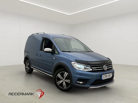 Volkswagen Caddy Alltrack Van 4M Värmare PDC Dragkrok LED 2xDörr