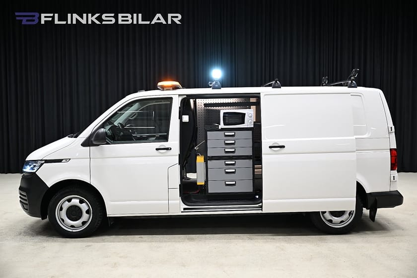 Bild 4 av Volkswagen Transporter 4Motion 150HK L2|Servicebil|V-Inredd|MktUtrustning|Moms