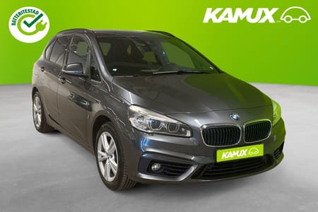 BMW 225xe Active Tourer xe Steptronic 224hk Navi HuD Kamera Hifi