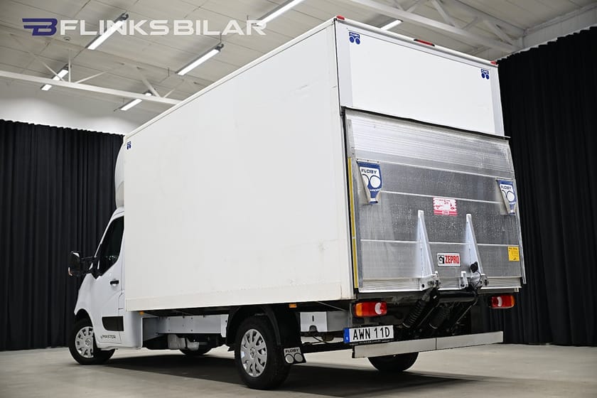 Bild 4 av Renault Master Chassi Cab 170HK Automat|Volymskåp|BG-Lyft|Sidodörr|Lågmil|Moms
