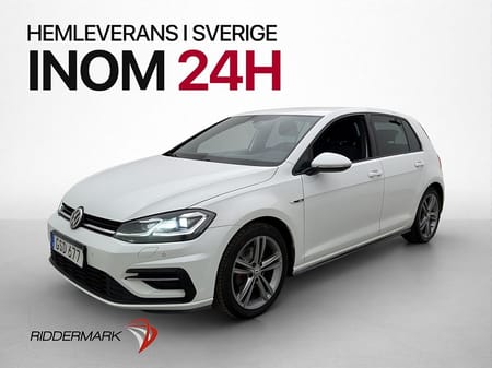 Volkswagen Golf TSI 150hk R-Line Cockpit P-Värmare Sensorer