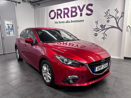 Mazda 3 Sport 2.2 SKYACTIV-D Euro 6,  ACC,  Drag, Motorvärmare, Navi