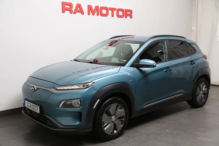 Hyundai Kona Electric 64 kWh Premium 204hk 1ägare I Nytt EV-batteri