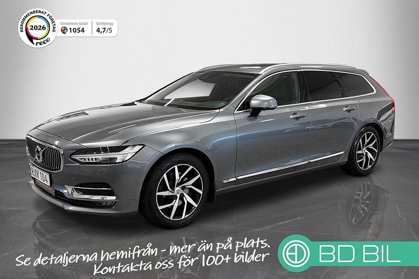 Bild 1 av Volvo V90 D4 AWD INSCRIPTION PANORAMA B&W 360 KAMERA KAMREM BYTT