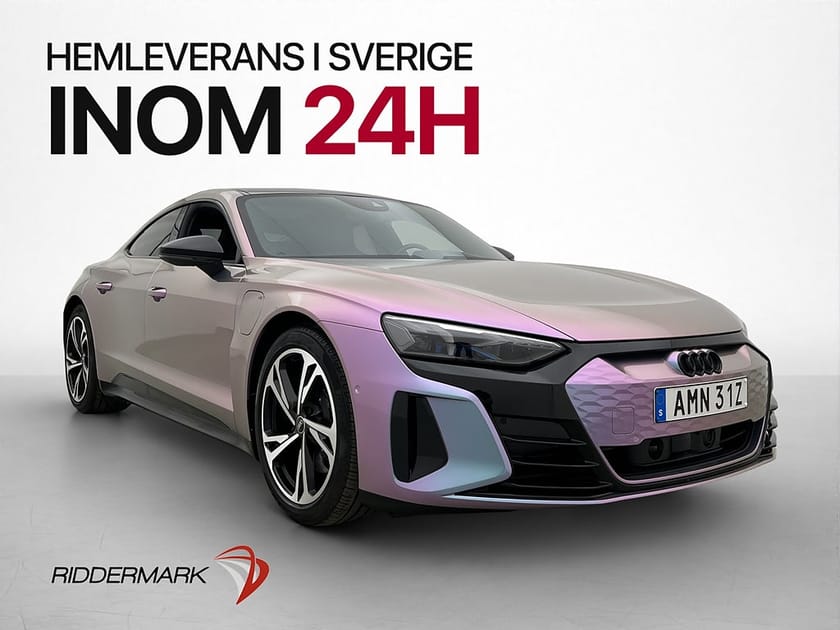 Bild 1 av Audi e-tron GT quattro 476hk Panorama 360° B&O HUD MOMS