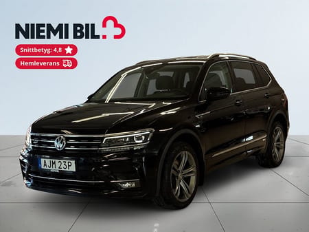 Volkswagen Tiguan Allspace 7-sätes 7-sits 2.0 TDI 4M GT Drag Kamera Mvärm CarPlay