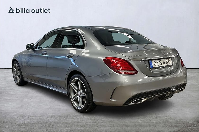 Bild 3 av Mercedes-Benz C 180 7G-Tronic Plus AMG Line Nyservad B-kamera Dragkrok