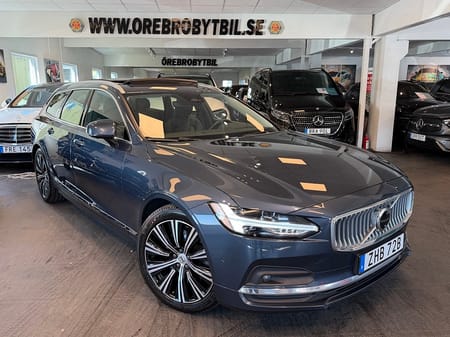 Volvo V90 B4 Mildhybrid Inscription Pano H/K Gps Värmare SE SPEC