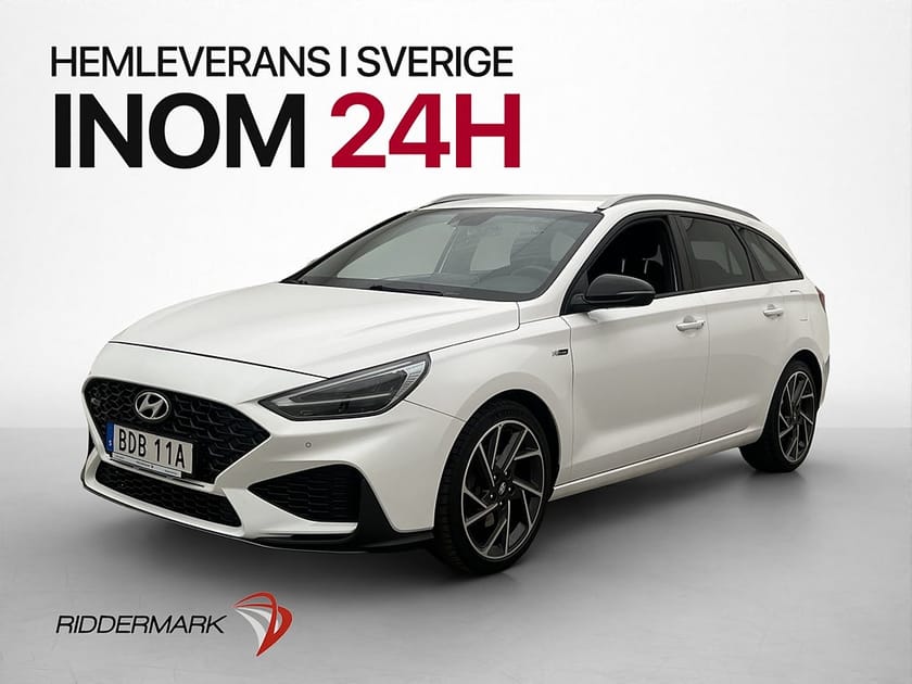 Bild 3 av Hyundai i30 Kombi 1.5 T-GDI 159hk N-Line Kamera Navi CarPlay Drag