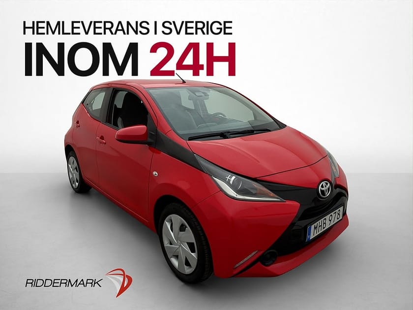 Bild 1 av Toyota Aygo 1.0 VVT-i 69hk X-PLAY Touch Bluetooth Farthållar
