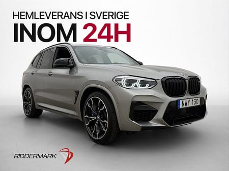 BMW X3 M Competition 510hk Pano H/K HUD 360° Dragkrok