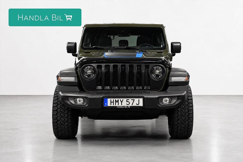 Bild 3 av Jeep Wrangler Unlimited 4xe Rubicon Diff 4x4 Alpine Skinn Drag 380hk