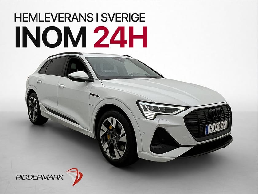 Bild 1 av Audi e-tron 55 quattro 408hk S-Line Pano B&O Matrix 360 Drag