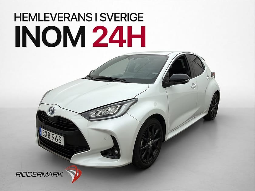 Bild 3 av Toyota Yaris Hybrid CVT Style Kamera Navi A-Farthållare BSM
