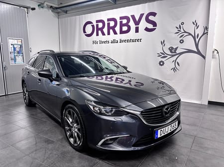 Mazda 6 Wagon 2.2 SKYACTIV-D AWD Optimum 175hk Drag Skinn Vhjul