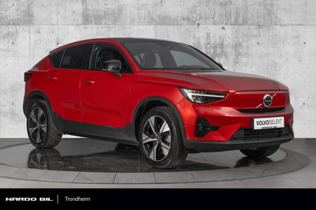 Volvo C40 Recharge Single Motor Ultimate 231 hk. Soltak/Harman Kardon/360/VOC