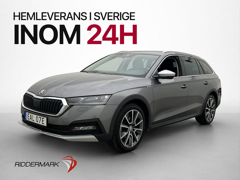 Bild 3 av Škoda Octavia Scout Skoda 2.0 200hk 4x4 Cockpit Kamera MOMS Drag