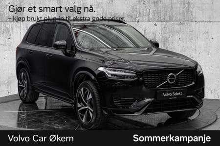 Volvo XC90 7 Seats T8 AWD Plug In Hybrid R-Design 456Hk. Long Range!
