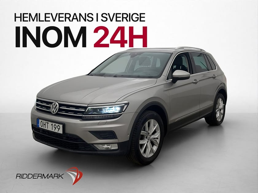 Bild 3 av Volkswagen Tiguan 180hk 4M Skinn Pano Värmare Cockpit Drag