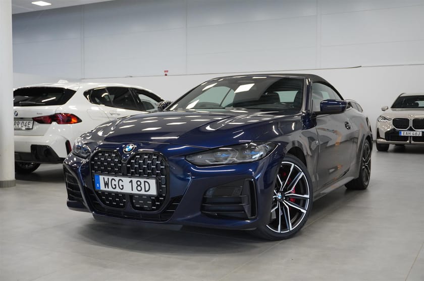 Bild 2 av BMW M440i xDrive Convertible Cab M-Sport Pro Navi Head-Up Keyless DAP 19