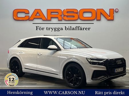 Audi Q8 50 TDI quattro 4,99% Q S Line B&O Matrix 360° Luftfjädring Pano