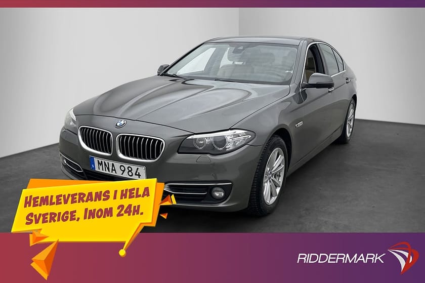 Bild 3 av BMW 530d xDrive Sedan 530 D Luxury Läder Kamera Navi Adapt-fart Drag