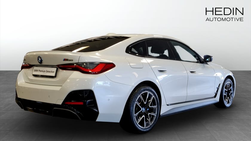 Bild 2 av BMW i4 M50 xDrive Gran Coupé Laser, DAP, H&K, Drag, Elstol, Komfortöppning