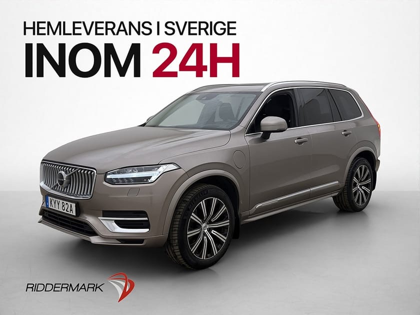 Bild 1 av Volvo XC90 7 Säten T8 392hk AWD 7-Sits Inscription Pano H/K 360 Drag