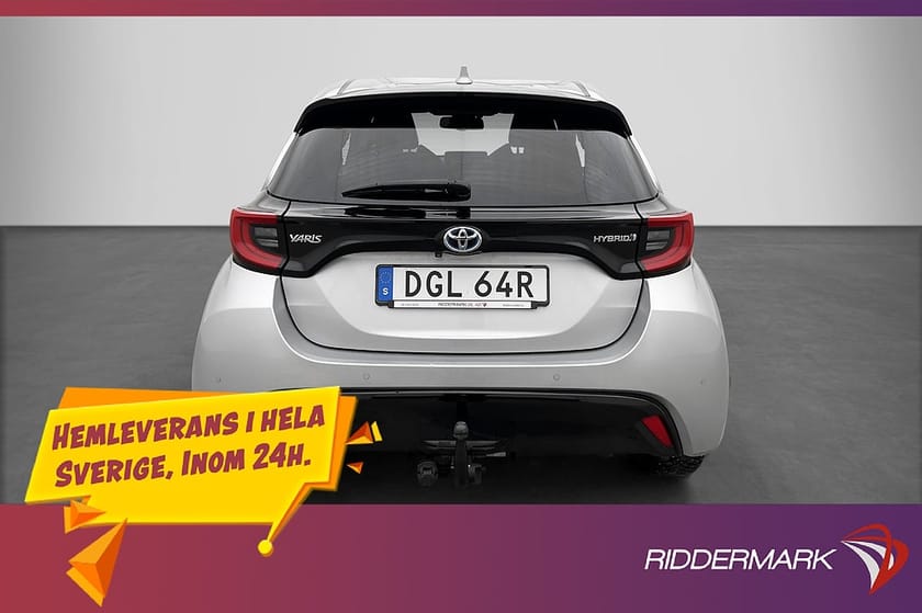 Bild 5 av Toyota Yaris Hybrid CVT Style B-Kamera Halvskinn Drag Navi