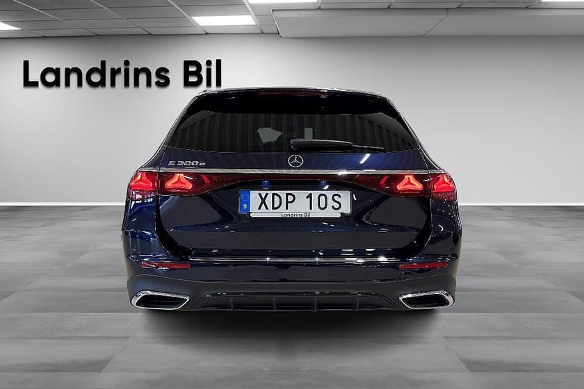 Bild 4 av Mercedes-Benz E 300 T e AMG Night Drag Distronic 360Kamera Minnesstolar