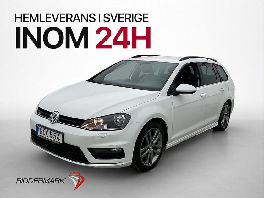 Bild 3 av Volkswagen Golf Sportscombi 1.4 150hk R-Line B-kamera CarPlay  0.51l/mil