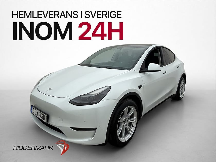 Bild 1 av Tesla Model Y Long Range AWD 514hk Autopilot En ägare Moms