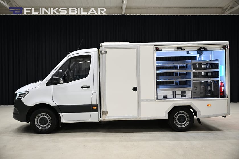 Bild 1 av Mercedes-Benz Sprinter 316 CDI Chassi Servicebil|Påbyggnad|Aluca-Inredd|Solceller|Leasbar