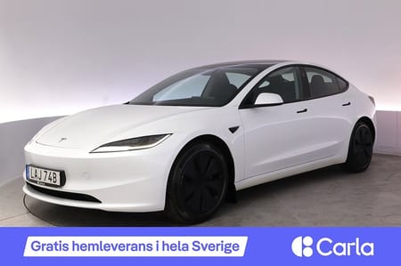 Tesla Model 3 Long Range AWD Highland Autopilot Pano Drag