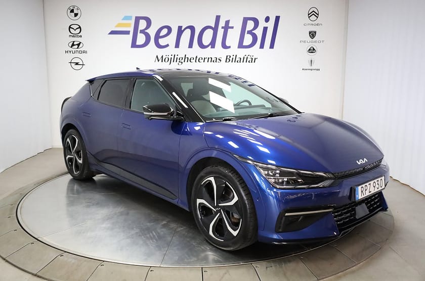 Bild 1 av Kia EV6 77.4 kWh AWD GT-Line | Taklucka | Dragkrok | 360 kamera