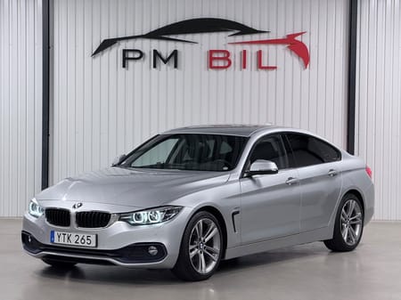 BMW 420d Gran Coupé Sport-Line Skinn Drag Navi Cockpit S&V-Hjul