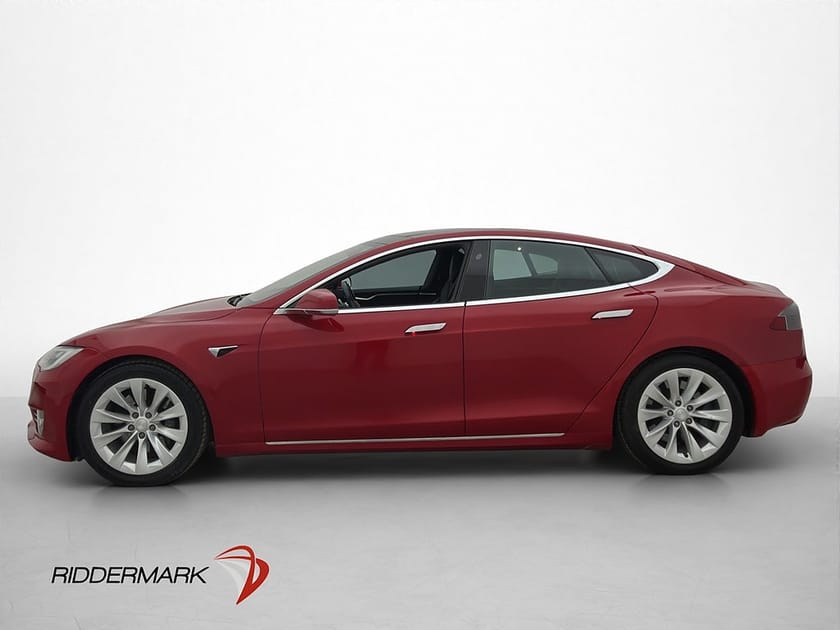 Bild 5 av Tesla Model S 75D AWD 333hk Pano Kamera Navi Skinn AP