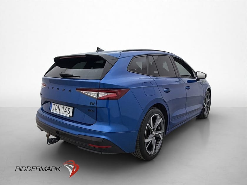 Bild 5 av Škoda Enyaq iV 80x Skoda 265hk Sportline Värmare Dragkrok Kamera MOMS