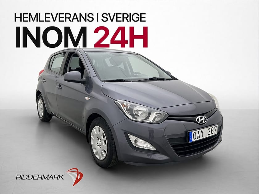 Bild 1 av Hyundai i20 1.2 84hk Select En brukare Låg skatt Låga Mil