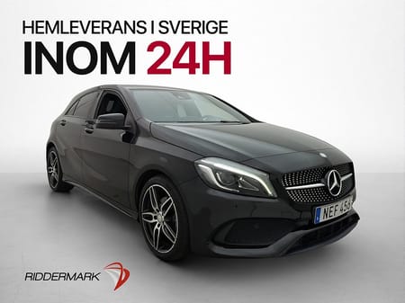 Mercedes-Benz A 180 d A180 AMG 109hk Halvskinn 2-Zons 0,38l/Mil